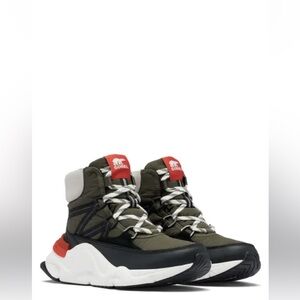 SOREL Kinetic Rnegd high top H2O proof boots sz 9